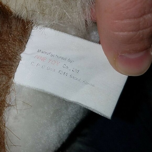 Fine Toy Brown Bunny Rabbit Plush 15" Stuffed Animal Toy Easter AS IS - Picture 8 of 9